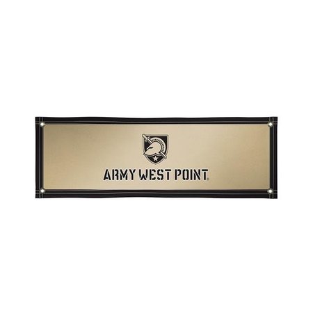 VICTORY Victory VIC-810022ARMY-002-IFS Army Black Knights NCAA Vinyl Banner; 2 x 6 ft. VIC-810022ARMY-002-IFS